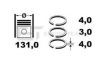 ET ENGINETEAM R1006400 Piston Ring Kit